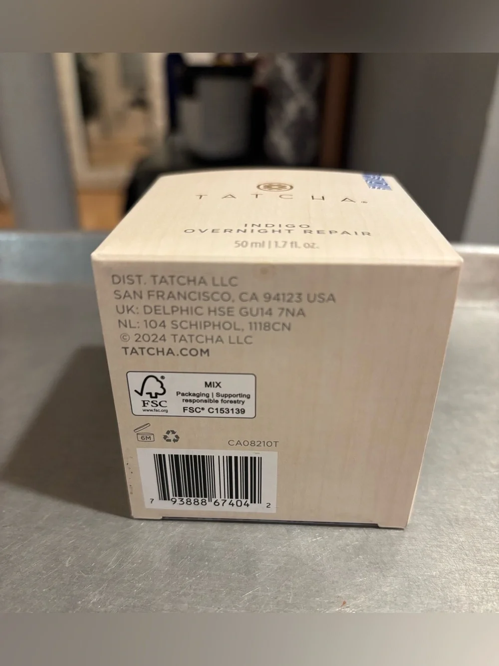 Tatcha Indigo Overnight Repair Cream - Blue - Picture 4 of 15